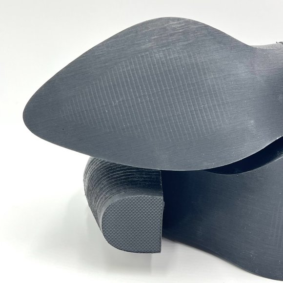 Very Volatile Womens‎ Size 6.5 Black Faux Vegan Leather Western Ankle Boots NEW - Picture 10 of 14